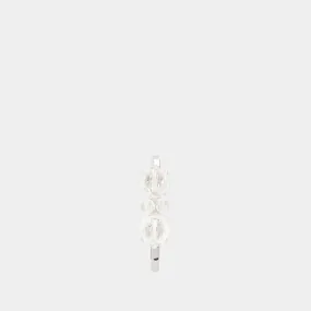 Simone Rocha  Mini Flower Hair Clip  - Simone Rocha - Crystal - White