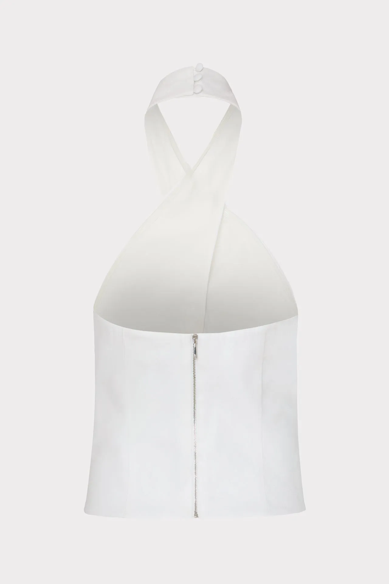 Solid Linen Halter Top