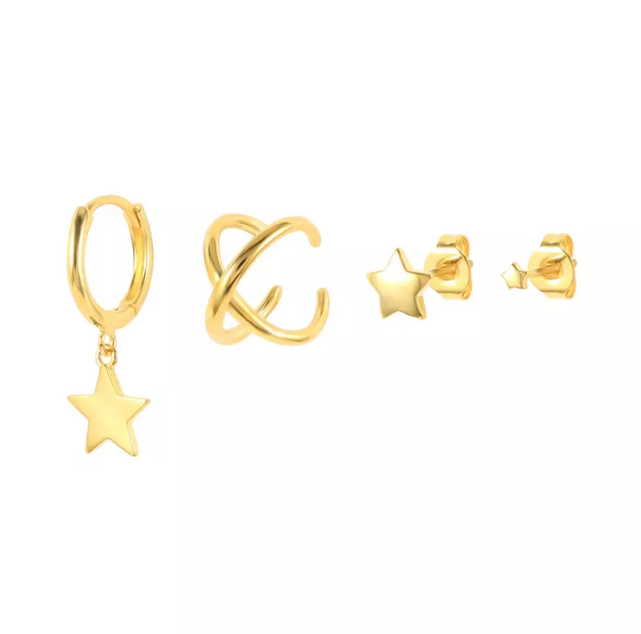 Star Earring Set