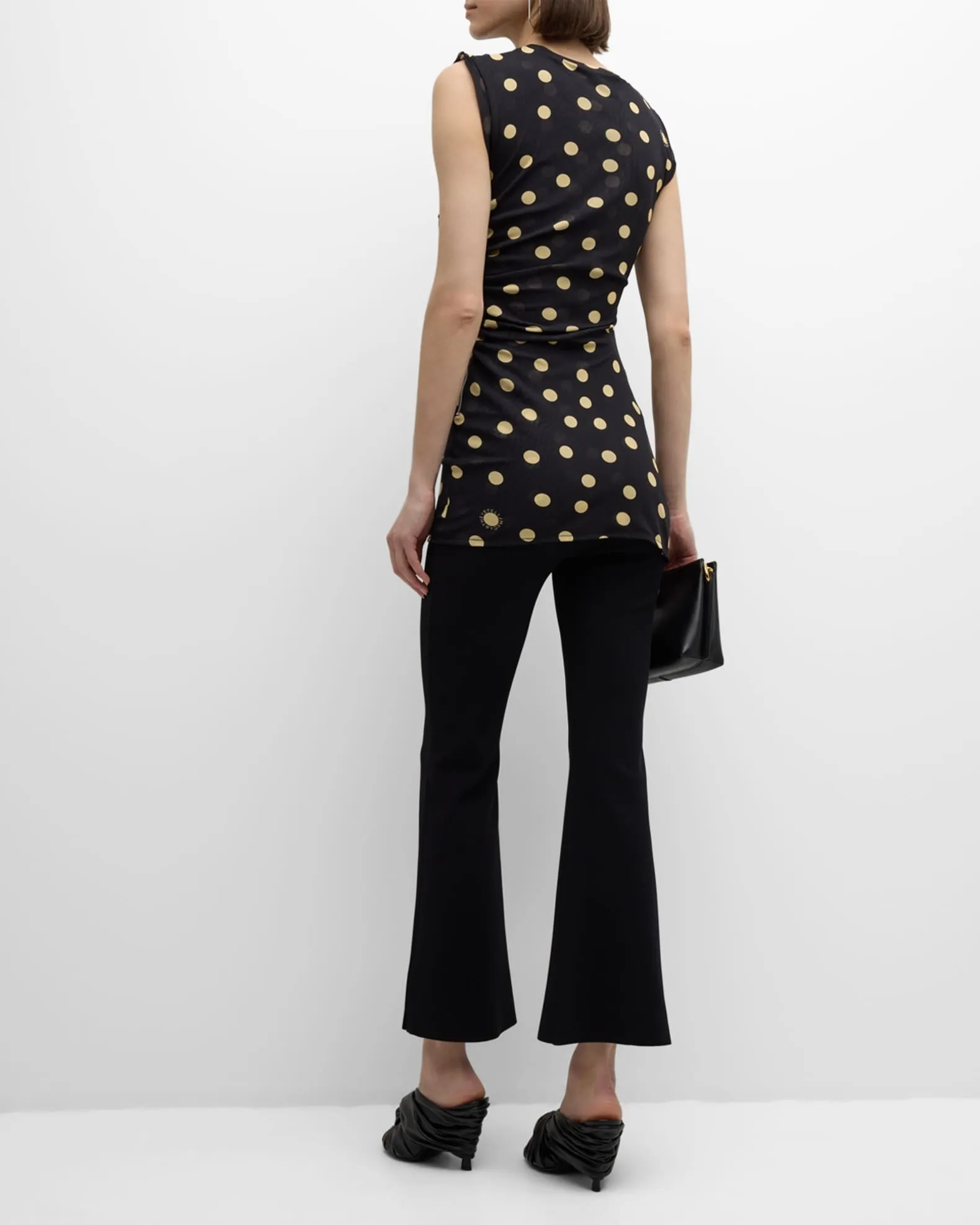 Stella McCartney  |Dots Nylon Sleeveless Tanks & Camisoles