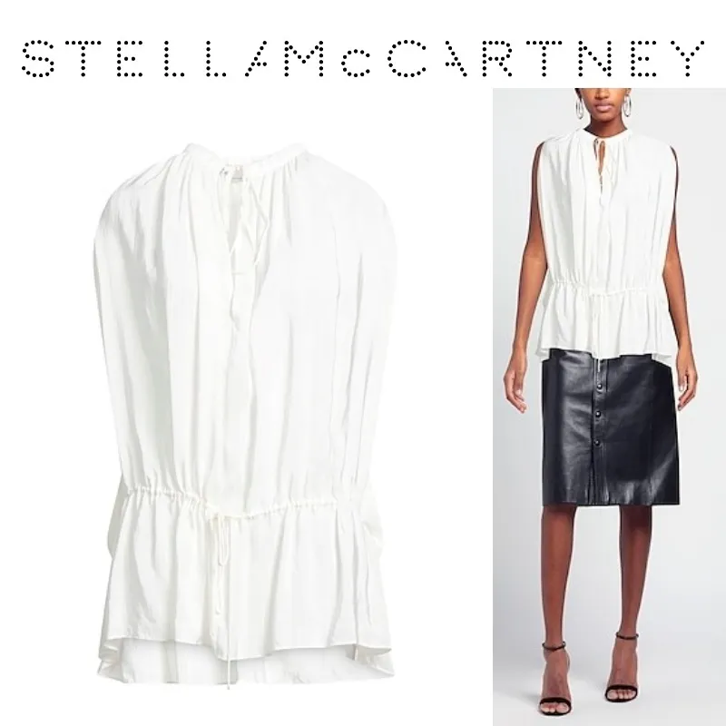 Stella McCartney  |Sleeveless Plain Tanks & Camisoles