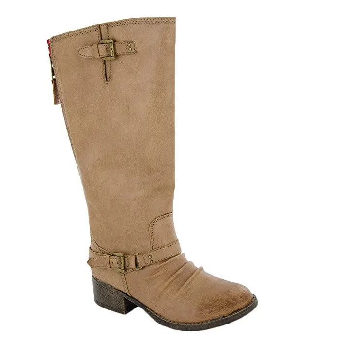 Steve Madden Girl's JBanditt Tall Boot - Cognac