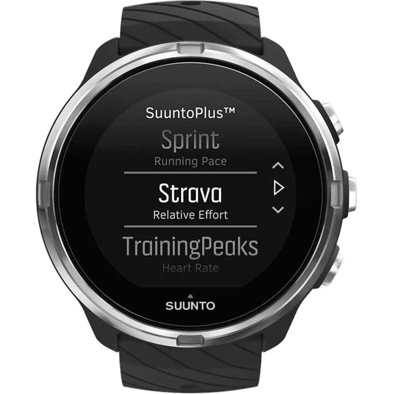 Suunto 9 Smart Watch Heart Rate/GPS/1.3LED Display Black Stainless Steel Body