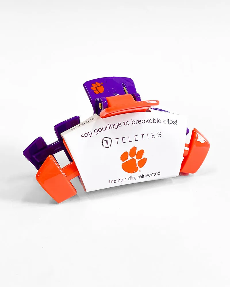 Teleties Medium Hair Clip - Clemson