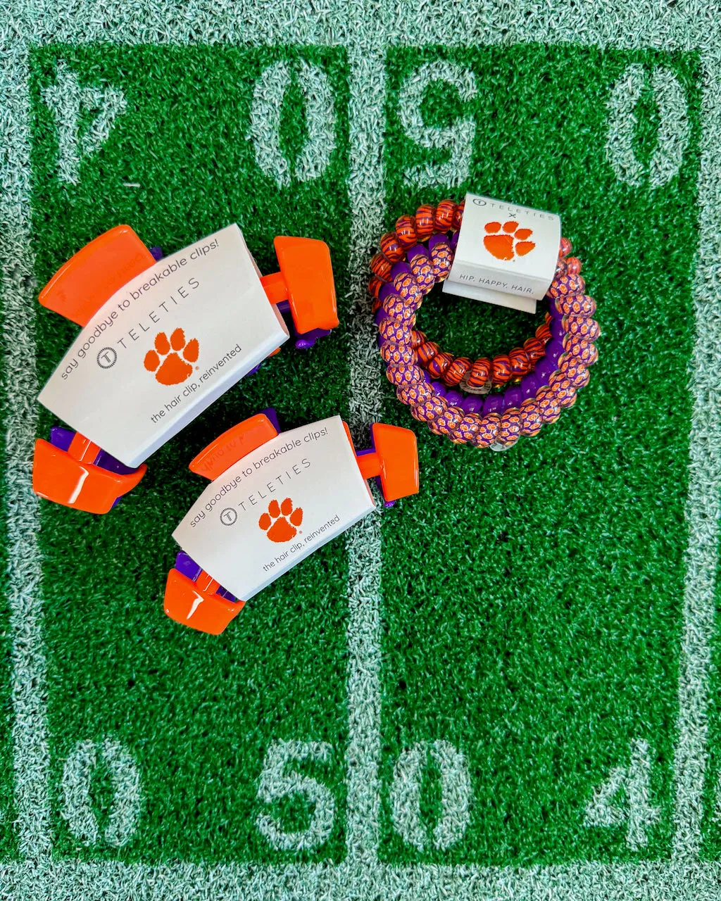 Teleties Medium Hair Clip - Clemson