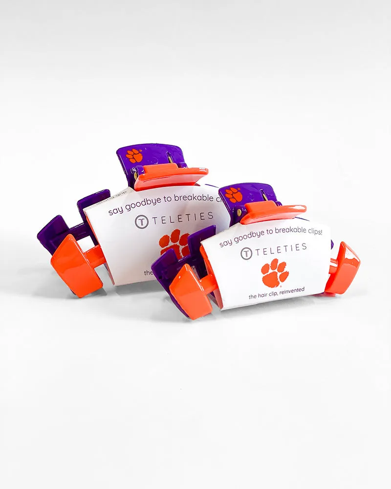 Teleties Medium Hair Clip - Clemson