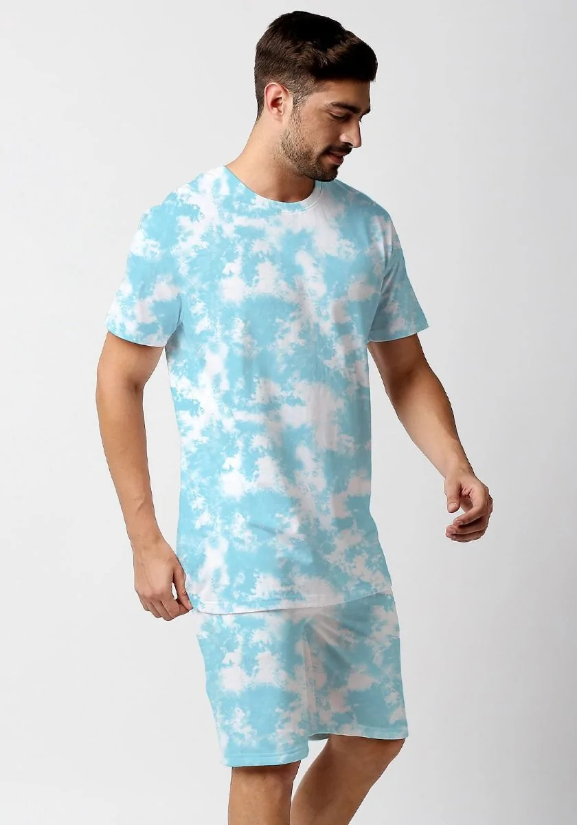 Tie Dye Coord Set For Men