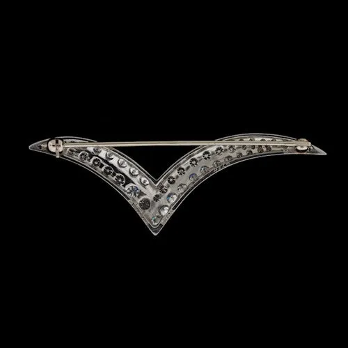 Tiffany & Co. Diamond Platinum Brooch