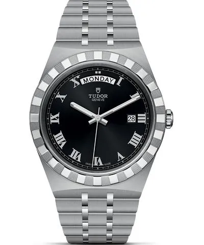 TUDOR Royal Black Dial Stainless Steel Men's Watch M28600-0003