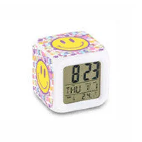 varsity color changing alarm clock