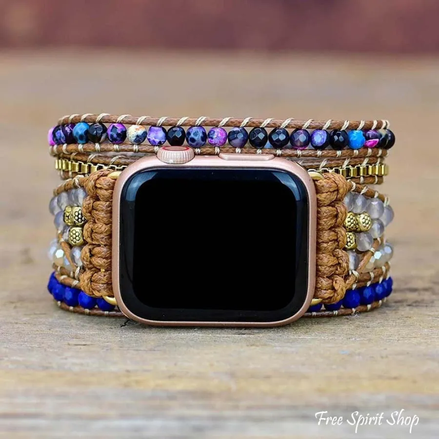 Vibrant Blue Apple Watch Band