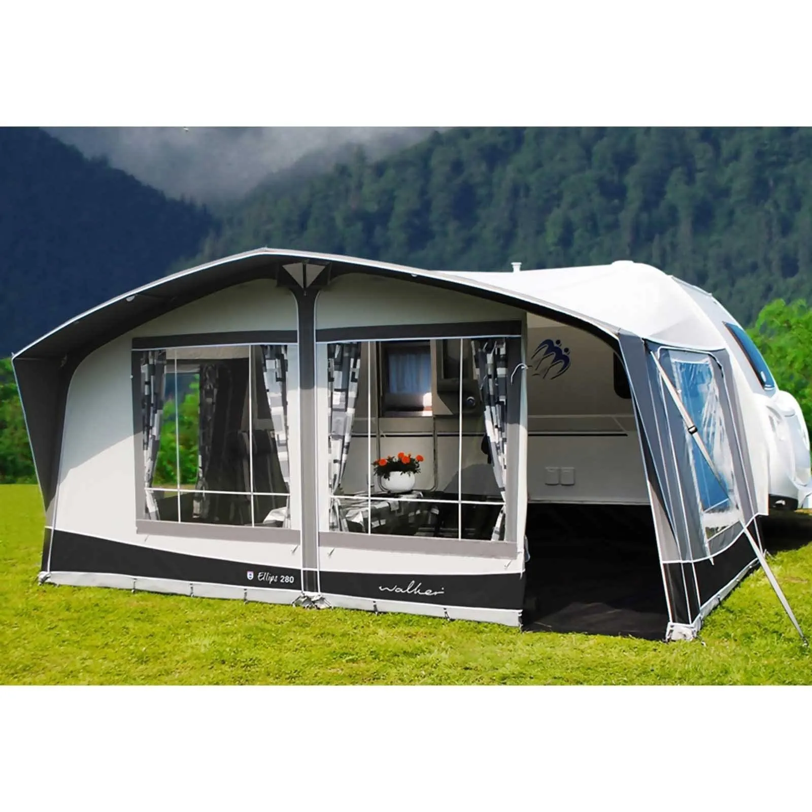 Walker Ellips 280 Full Caravan Awning Traditional (2024) + Free Storm Straps