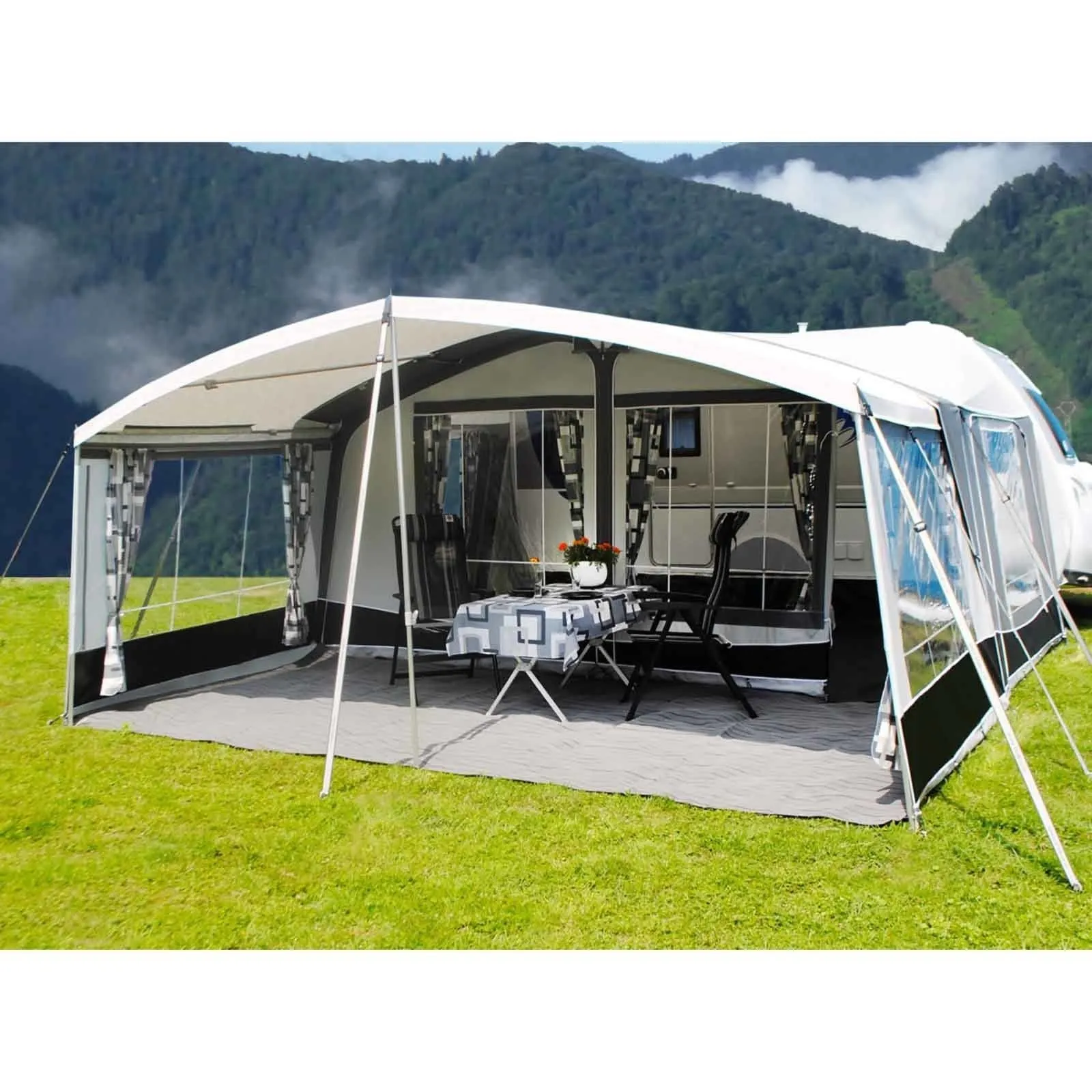 Walker Ellips 280 Full Caravan Awning Traditional (2024) + Free Storm Straps