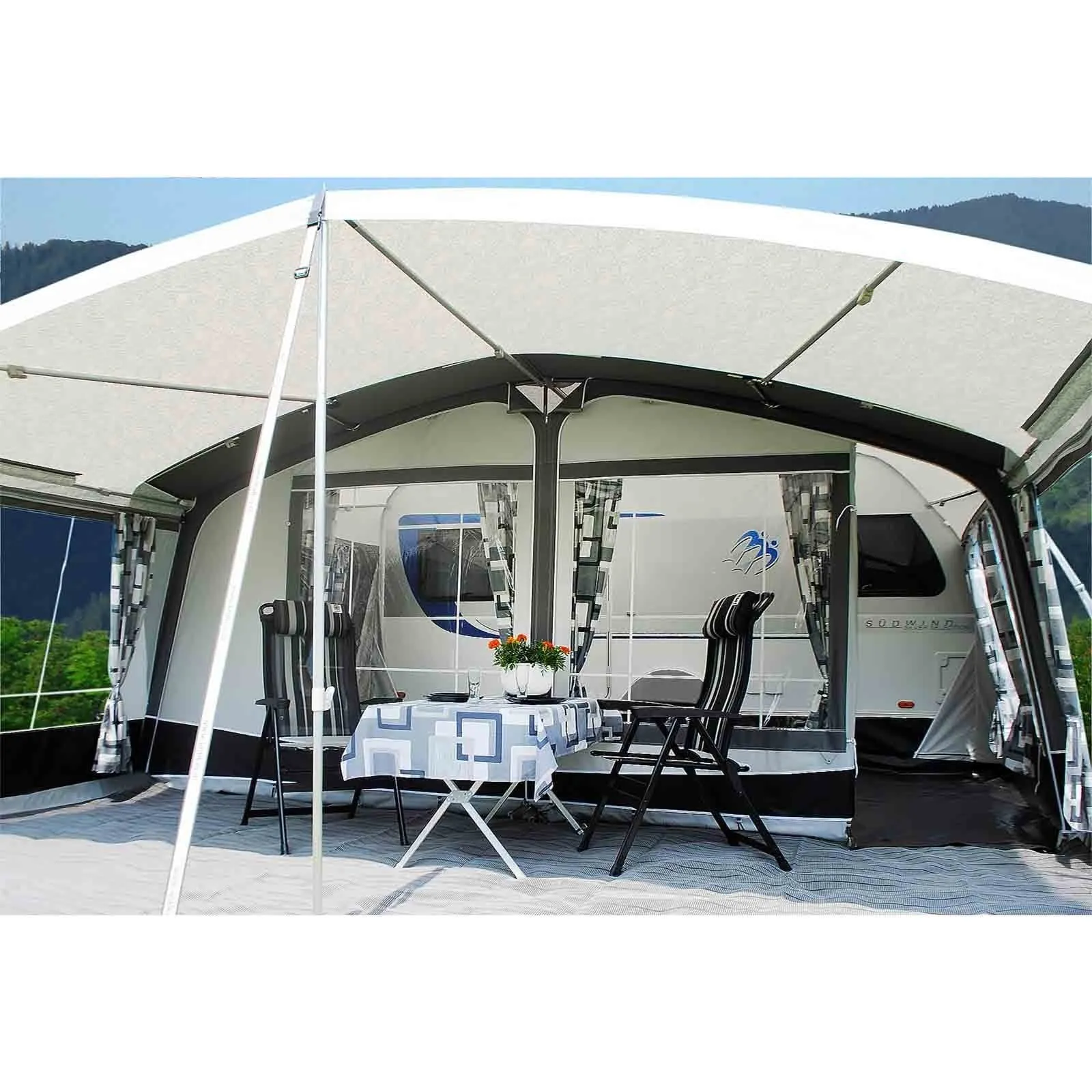 Walker Ellips 280 Full Caravan Awning Traditional (2024) + Free Storm Straps