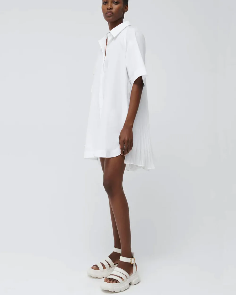 White Blanche Mini Dress