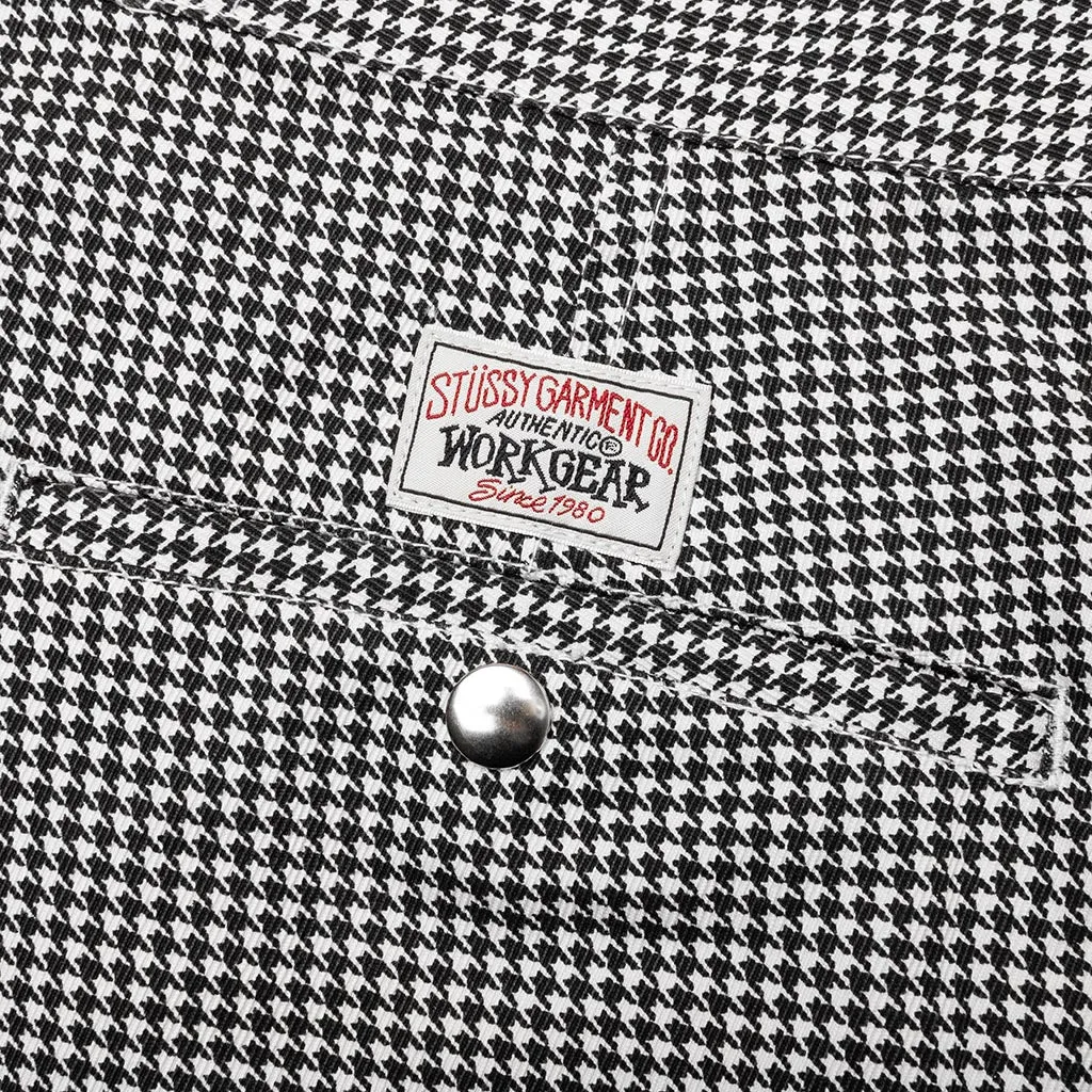 Work Gear Trouser Twill - Houndstooth