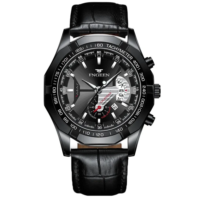 Wristwatch Waterproof Luxury Mens Clock