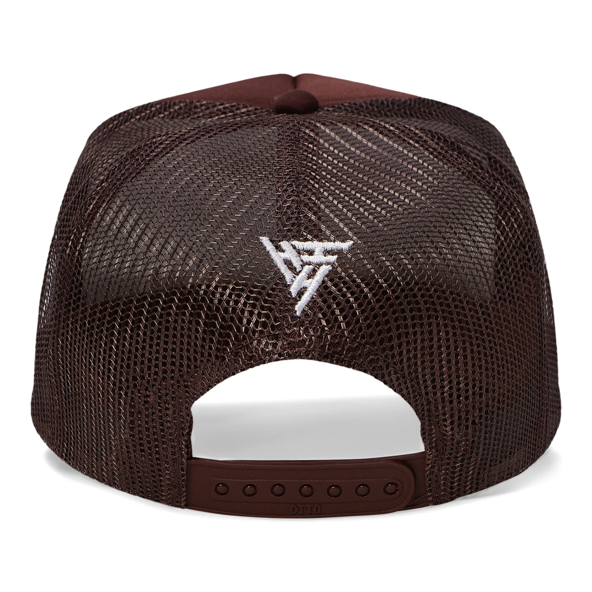 YUGIOH BLUE EYES TRUCKER HAT (BROWN)